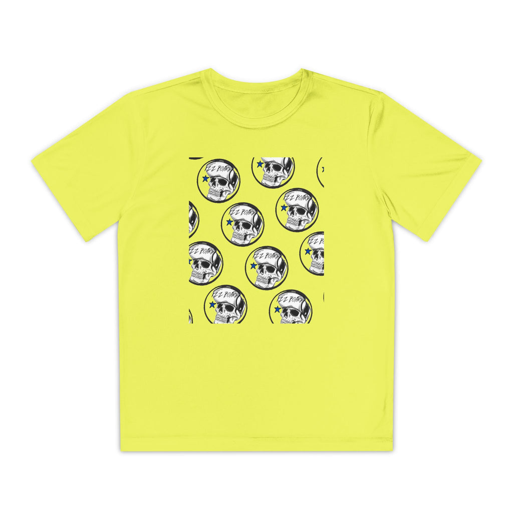 Youth Skulls T-Shirt - Edgy Graphic Tee for Teens, Perfect for Halloween or Everyday Wear, Unique Gift for Young Trendsetters