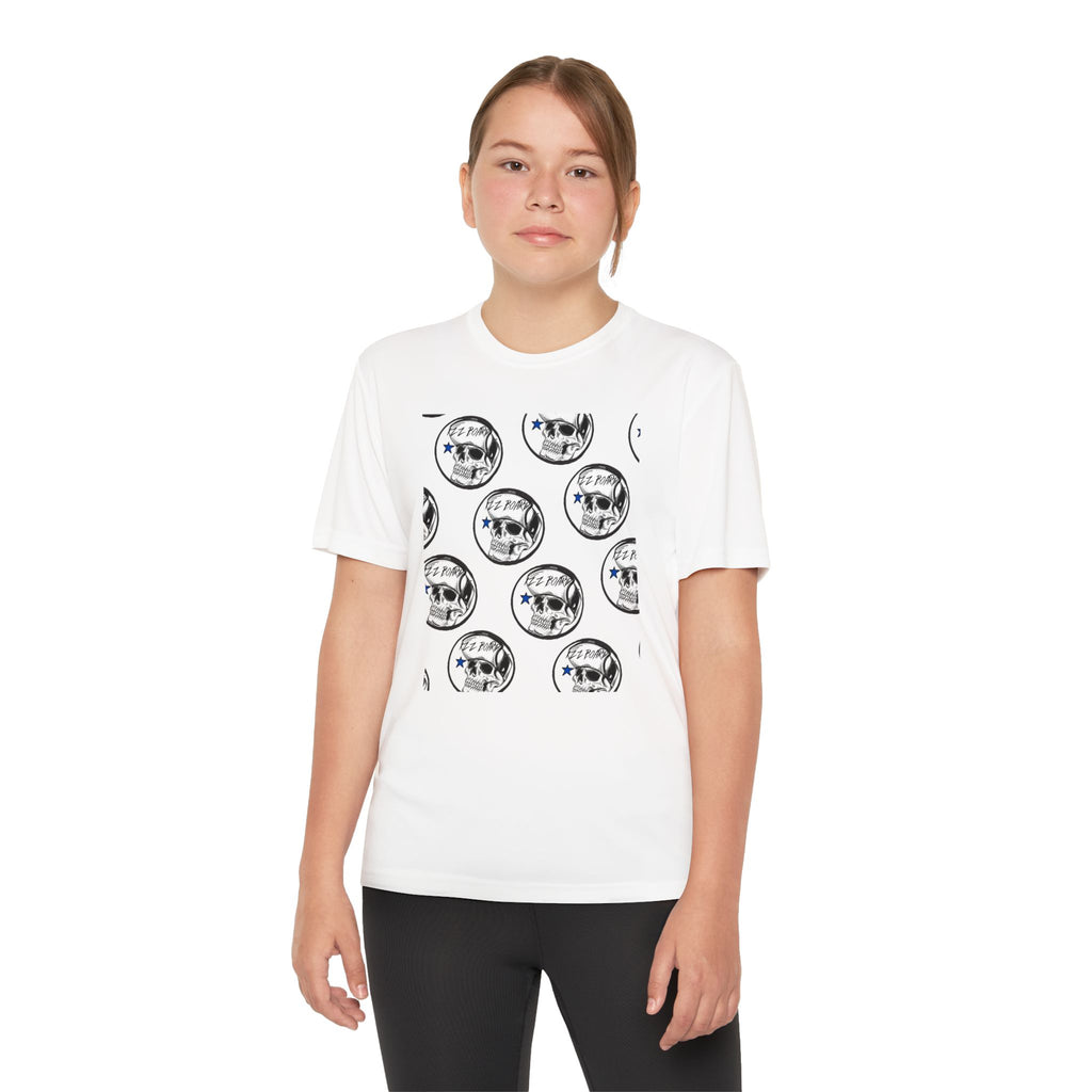 Youth Skulls T-Shirt - Edgy Graphic Tee for Teens, Perfect for Halloween or Everyday Wear, Unique Gift for Young Trendsetters