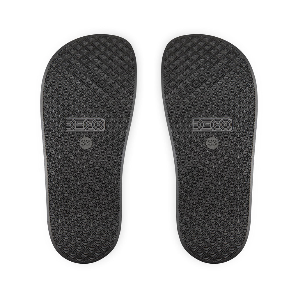 Youth Removable-Strap Sandals with Fun Graphic, Summer Footwear, Kids Slippers, Pool Slides, Outdoor Sandals