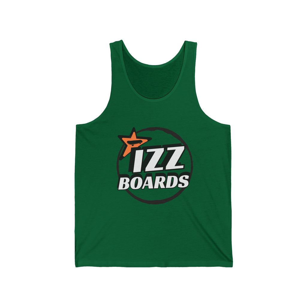 Unisex Jersey Tank with IZZ BOARDS Logo | Casual Summer Wear, Fitness Apparel, Gift for Skateboard Enthusiasts, Beach Style, Everyday [...]