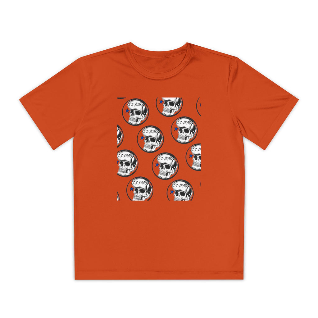 Youth Skulls T-Shirt - Edgy Graphic Tee for Teens, Perfect for Halloween or Everyday Wear, Unique Gift for Young Trendsetters