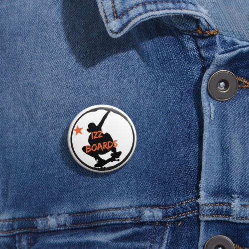 Custom Skateboard Pin Buttons | Personalized Pins for Skateboarders, Unique Gift, Fun Accessories, DIY Merch, Trendy Button Badges