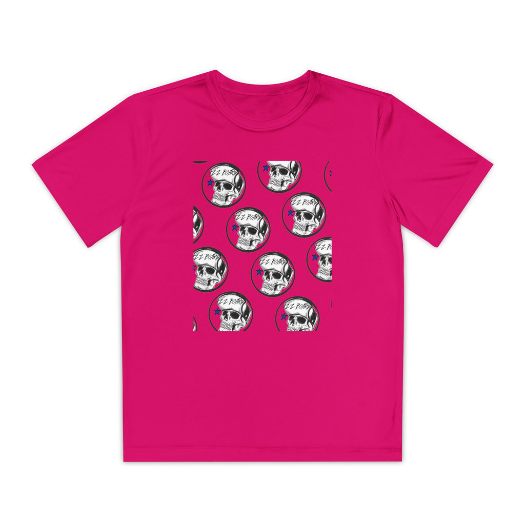Youth Skulls T-Shirt - Edgy Graphic Tee for Teens, Perfect for Halloween or Everyday Wear, Unique Gift for Young Trendsetters