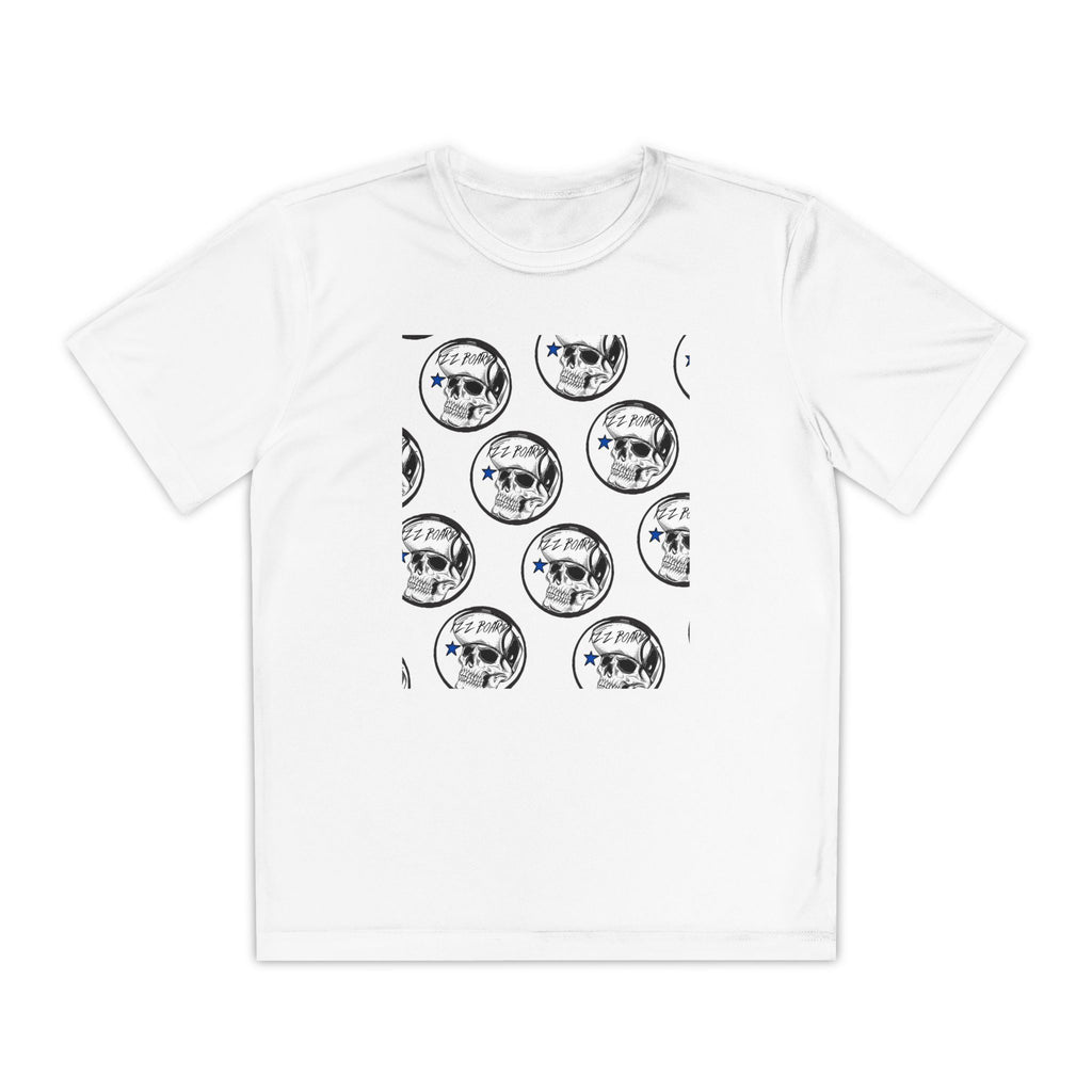 Youth Skulls T-Shirt - Edgy Graphic Tee for Teens, Perfect for Halloween or Everyday Wear, Unique Gift for Young Trendsetters