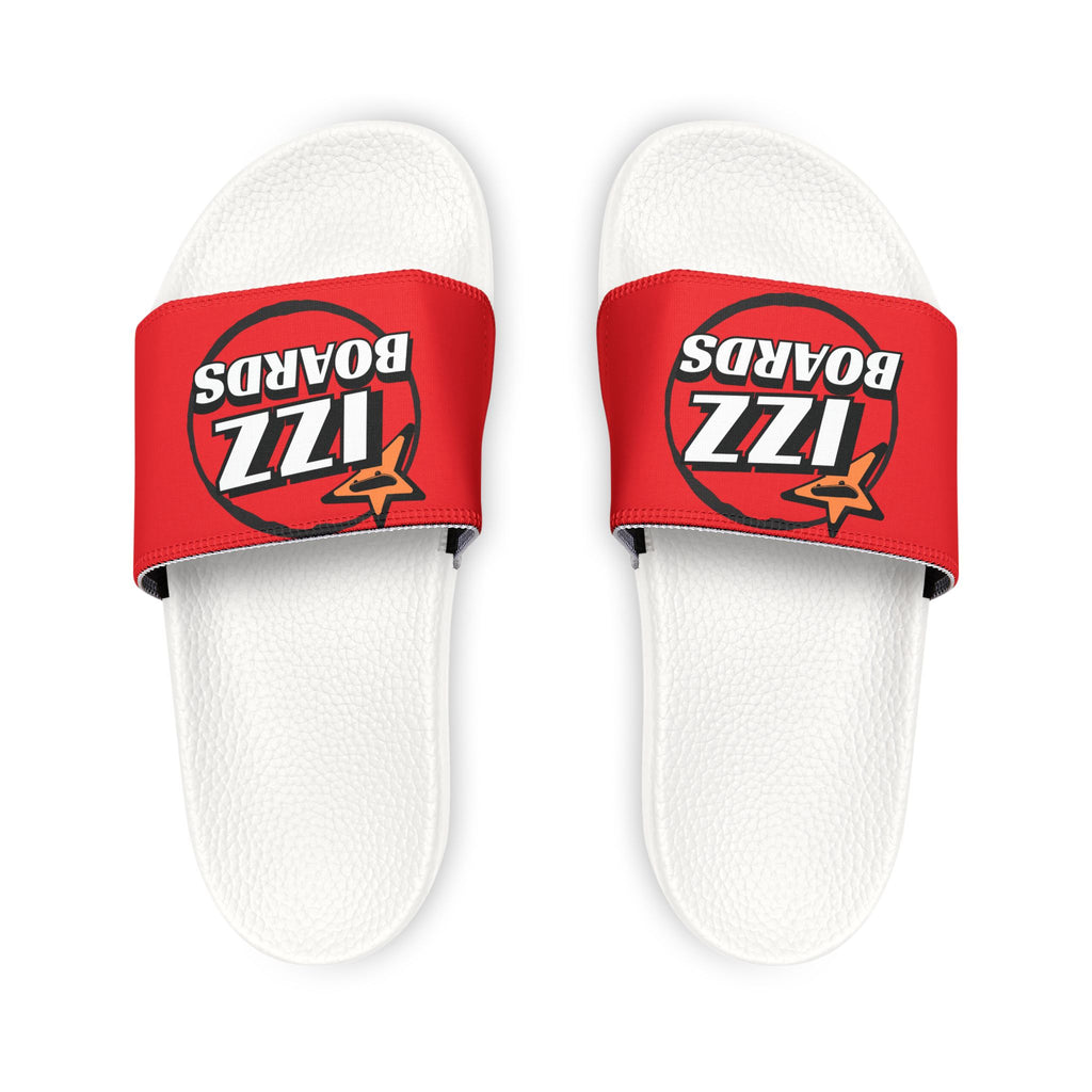 Youth Removable-Strap Sandals with Fun Graphic, Summer Footwear, Kids Slippers, Pool Slides, Outdoor Sandals