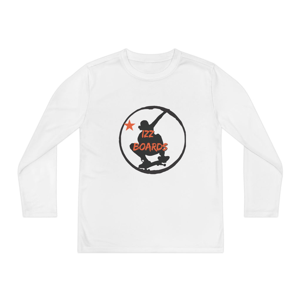 Youth Long Sleeve Skateboarding Tee, Cool Kids Skate Shirt, Gift for Young Skaters, Streetwear Style, Perfect for Sports & Everyday Wear