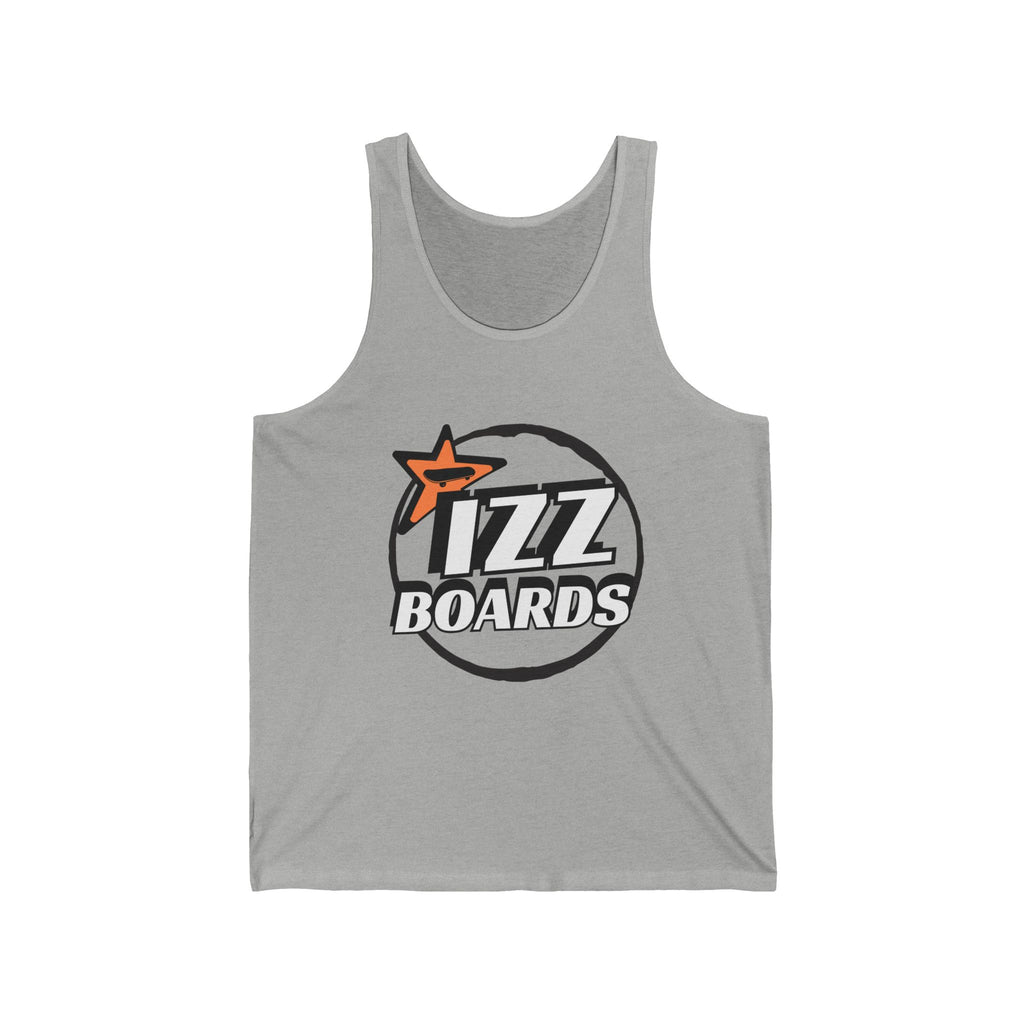 Unisex Jersey Tank with IZZ BOARDS Logo | Casual Summer Wear, Fitness Apparel, Gift for Skateboard Enthusiasts, Beach Style, Everyday [...]