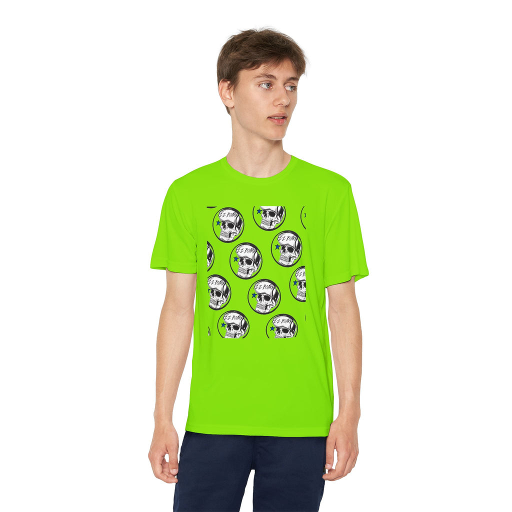 Youth Skulls T-Shirt - Edgy Graphic Tee for Teens, Perfect for Halloween or Everyday Wear, Unique Gift for Young Trendsetters
