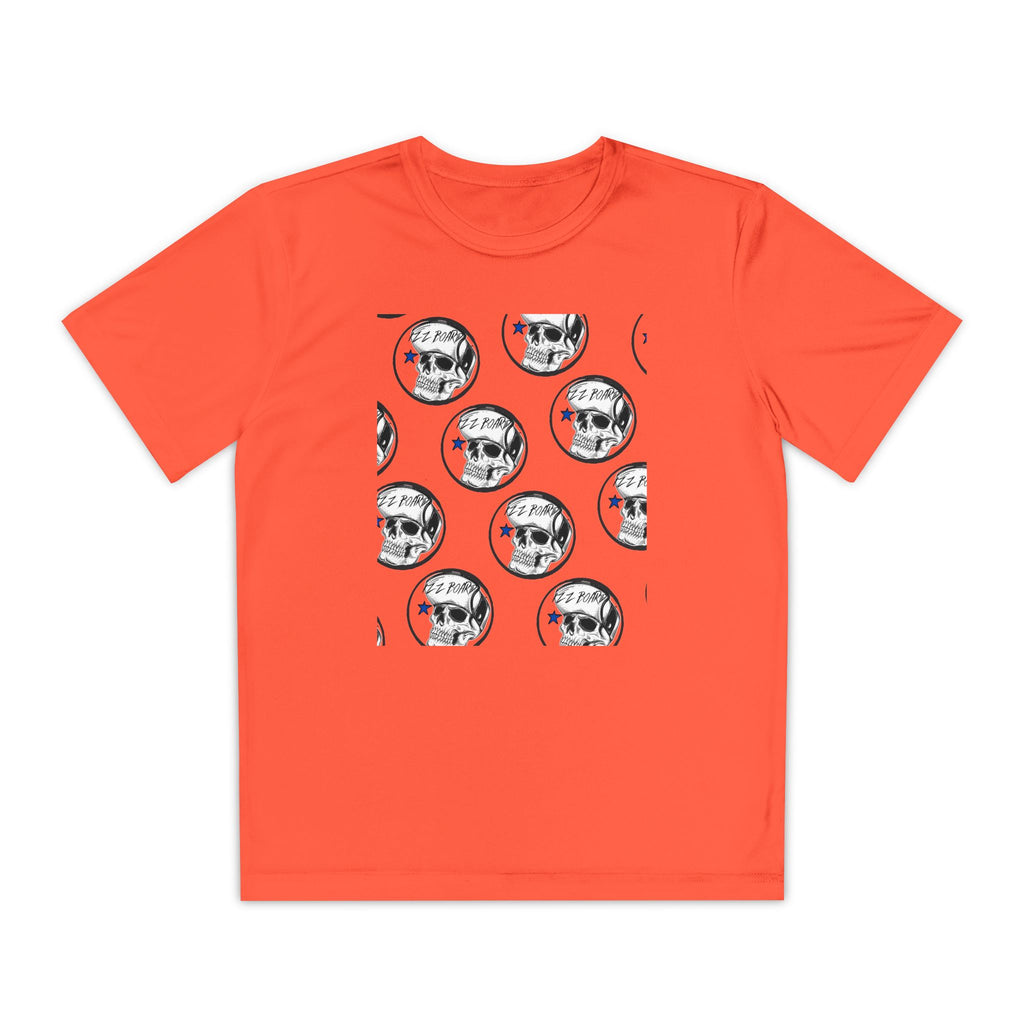 Youth Skulls T-Shirt - Edgy Graphic Tee for Teens, Perfect for Halloween or Everyday Wear, Unique Gift for Young Trendsetters