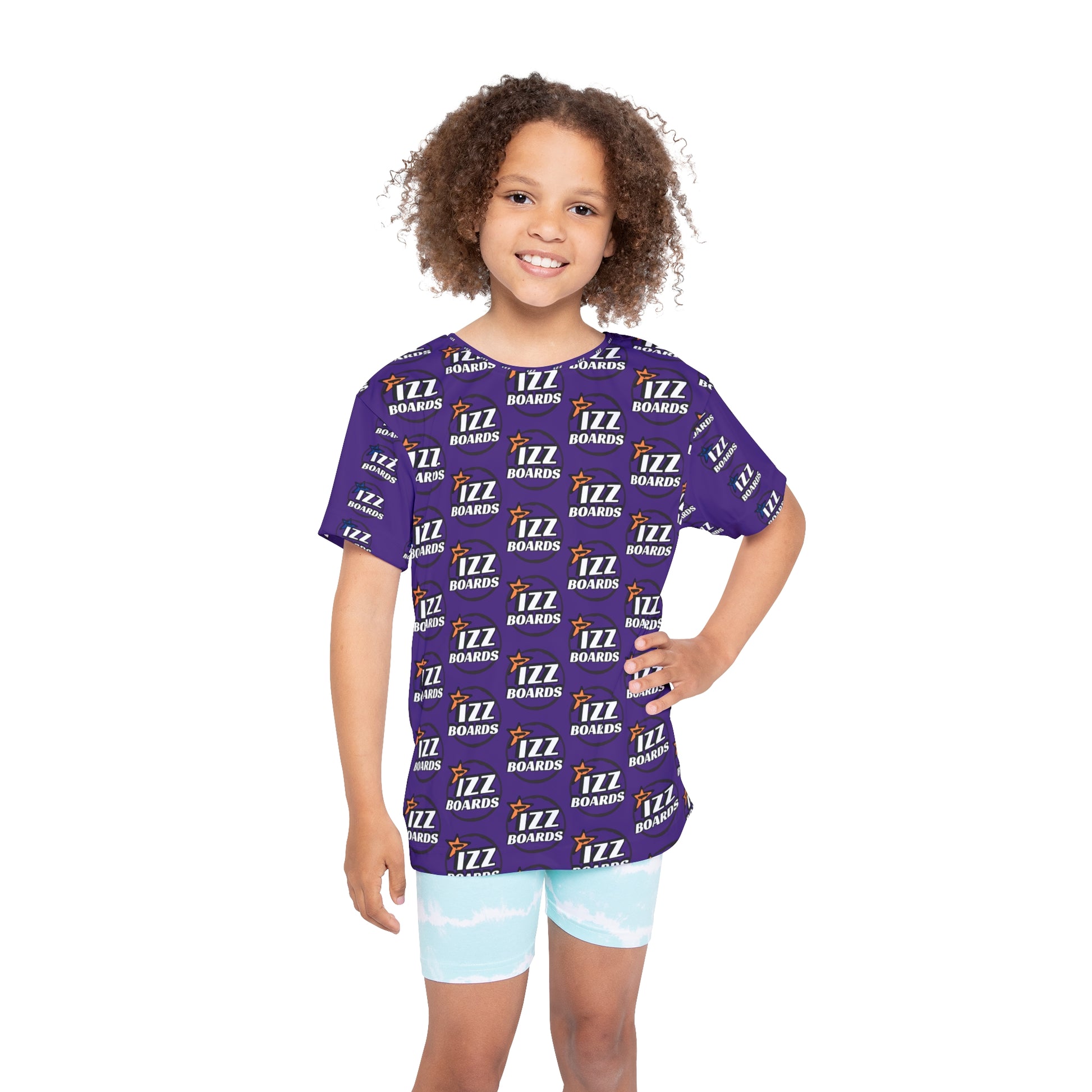 Personalized Kids Sports Jersey - All-Over Print Youth Shirt, Fun Activewear for Sports Teams, Birthday Gifts, Game Day Attire, Summer Wear
