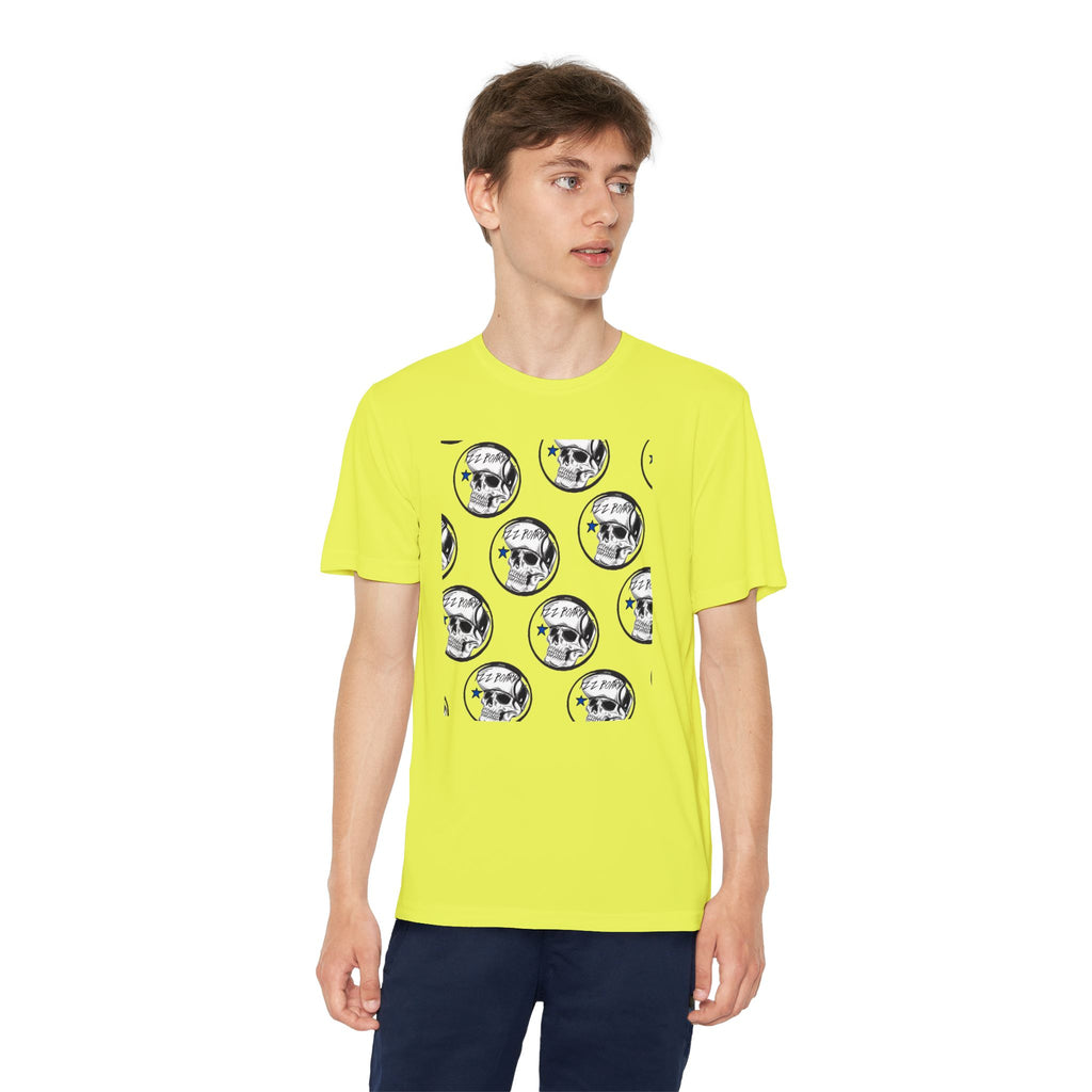 Youth Skulls T-Shirt - Edgy Graphic Tee for Teens, Perfect for Halloween or Everyday Wear, Unique Gift for Young Trendsetters