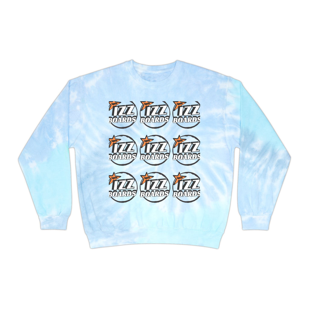 Colorful Unisex Tie-Dye Sweatshirt for Trendy Vibes, Streetwear, Gift for Teens, Cozy Loungewear, Perfect for Casual Outings