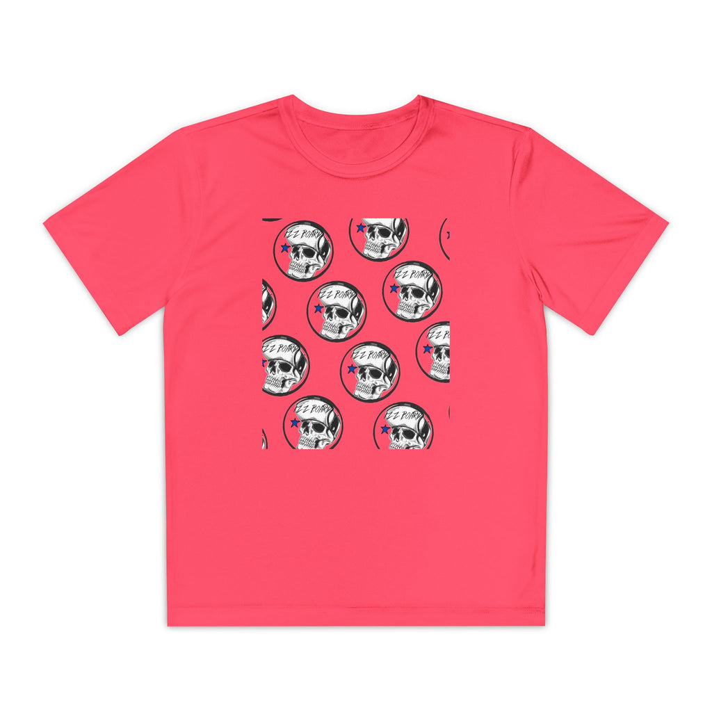 Youth Skulls T-Shirt - Edgy Graphic Tee for Teens, Perfect for Halloween or Everyday Wear, Unique Gift for Young Trendsetters