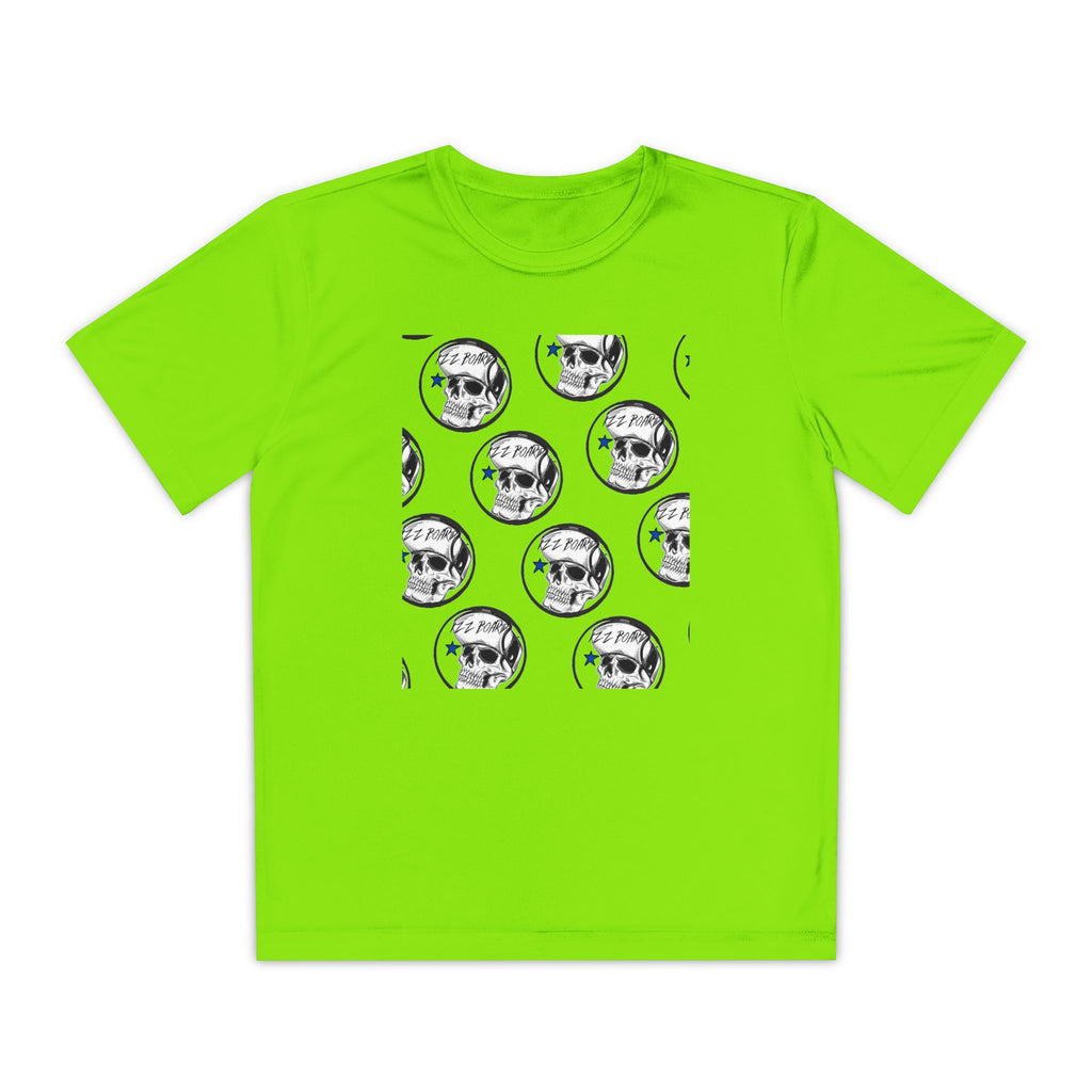 Youth Skulls T-Shirt - Edgy Graphic Tee for Teens, Perfect for Halloween or Everyday Wear, Unique Gift for Young Trendsetters